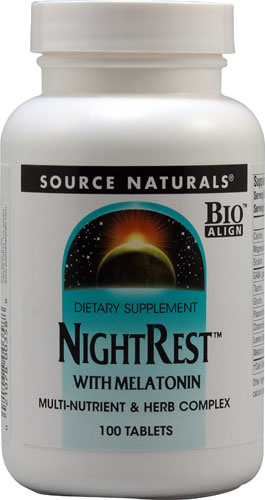 Source Naturals NightRest with Melatonin