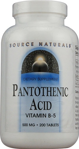 Source Naturals Pantothenic Acid Vitamin B-5