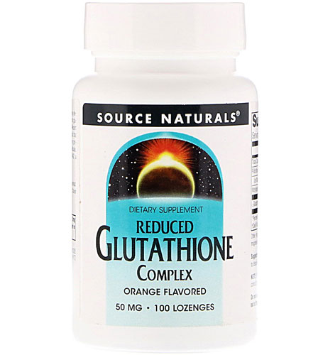 Source Naturals Reduced Glutathione Complex Orange