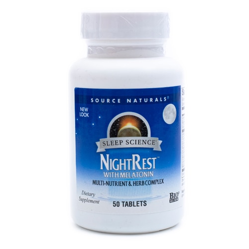 Source Naturals Sleep Science™ NightRest™ with Melatonin