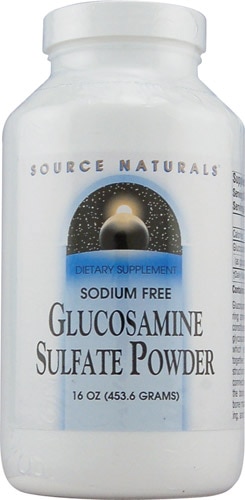 Source Naturals Sodium Free Glucosamine Sulfate Powder