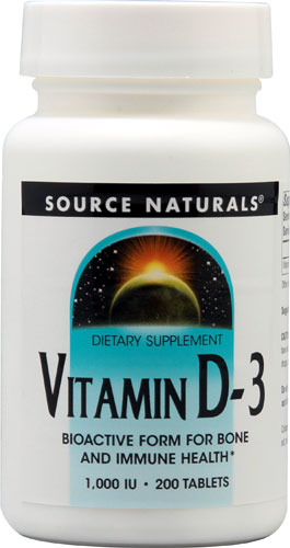 Source Naturals Vitamin D-3