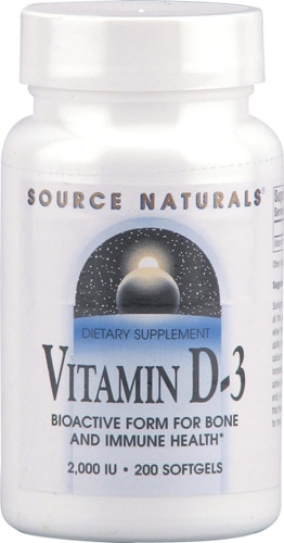 Source Naturals Vitamin D-3