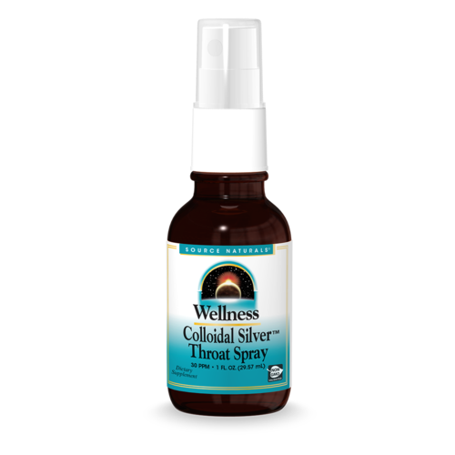 Source Naturals Wellness Colloidal Silver Throat Spray