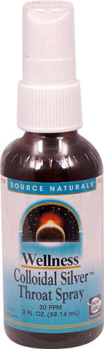 Source Naturals Wellness Colloidal Silver™ Throat Spray