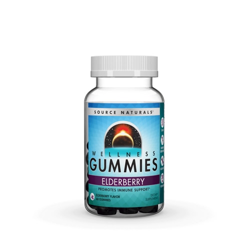 Source Naturals Wellness Gummies Elderberry