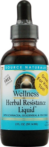 Source Naturals Wellness Herbal Resistance™ Liquid Alcohol Free