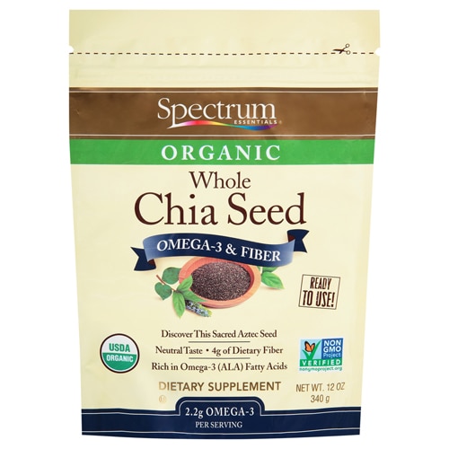 Spectrum Essentials Chia Seed Omega-3 and Fiber