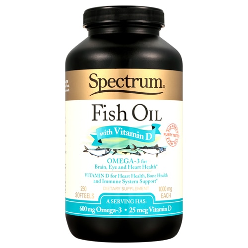 Spectrum Fish Oil With Vitamin D