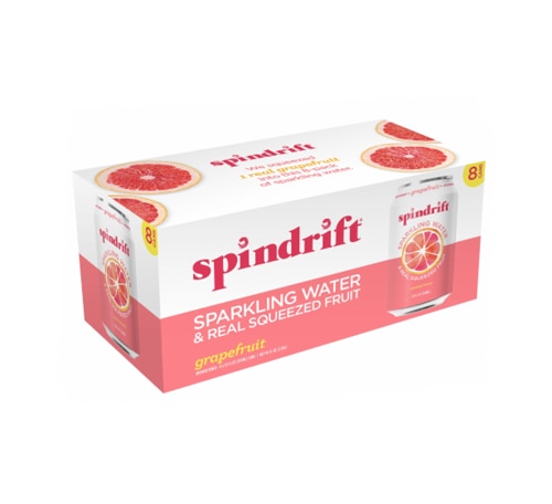 Spindrift Sparkling Water & Real Squeezed Fruit Grapefruit