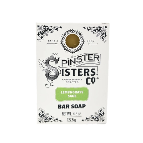 Spinster Sisters Co. Bar Soap - Lemongrass Sage