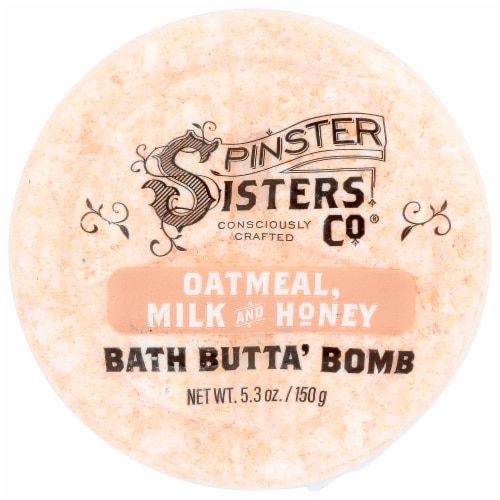 Spinster Sisters Co. Bath Bomb - Oatmeal Milk & Honey