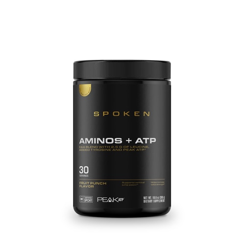 Spoken Nutrition Aminos + ATP - NSF Certified for Sport Fruit Punch