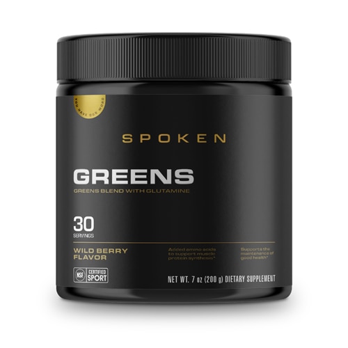 Spoken Nutrition Greens - NSF Certified for Sport Berry Blast