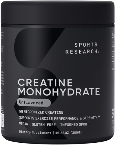 Sports Research Creatine Monohydrate - Informed Sport Certified