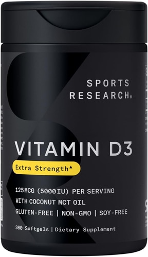 Sports Research Vitamin D3 Extra Strength