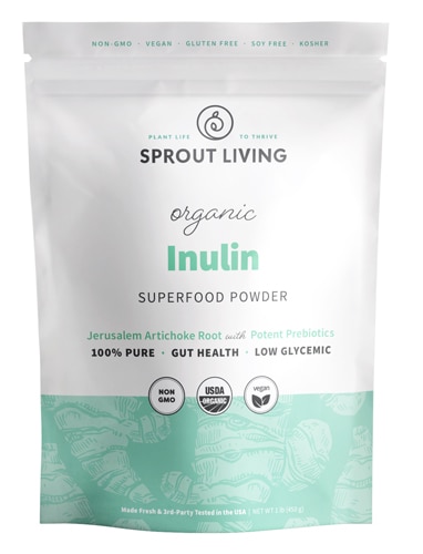 Sprout Living Organic Prebiotic Inulin Jerusalem Artichoke Root