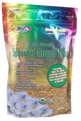 Sprout Revolution Organic Sprouted Ground Flax Original