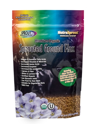 Sprout Revolution Premium Organic Sprouted Ground Flax