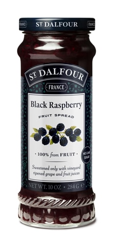 St. Dalfour All Natural Fruit Spread Black Raspberry