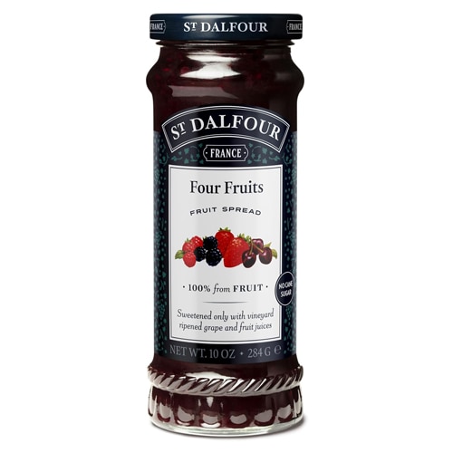 St. Dalfour All Natural Fruit Spread Four Fruits