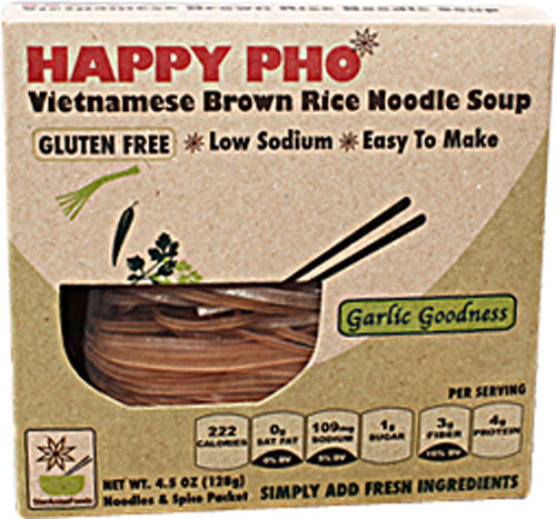 Star Anise Foods Happy Pho Vietnamese Brown Rice Noodle Soup Garlic Goodness