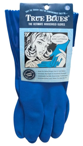Star Kitchen & Home True Blues The Ultimate Household Gloves Blue - Large