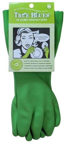 Star Kitchen & Home True Blues The Ultimate Household Gloves Green - X-Large