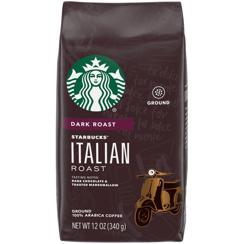 Starbucks Ground Coffee Dark Roast Italian Roast