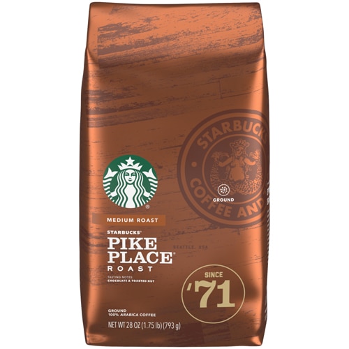 Starbucks Ground Coffee Medium Roast Pike Place Roast