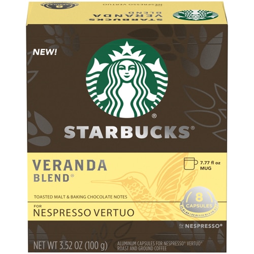 Starbucks Nespresso Vertuo Capsules Veranda Blend