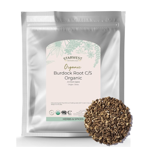 Starwest Botanicals Burdock Root C/S Organic