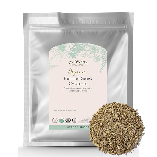 Starwest Botanicals Fennel Seed Whole Organic