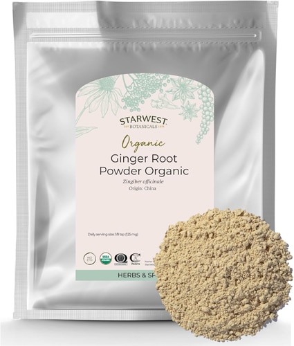 Starwest Botanicals Ginger Root Powder Organic