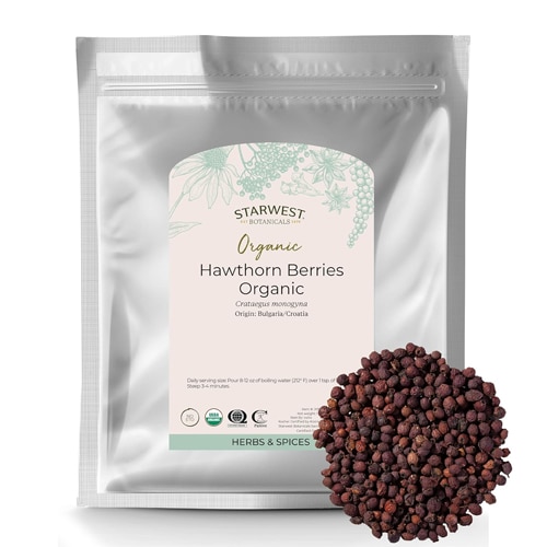 Starwest Botanicals Hawthorn Berries Whole Organic