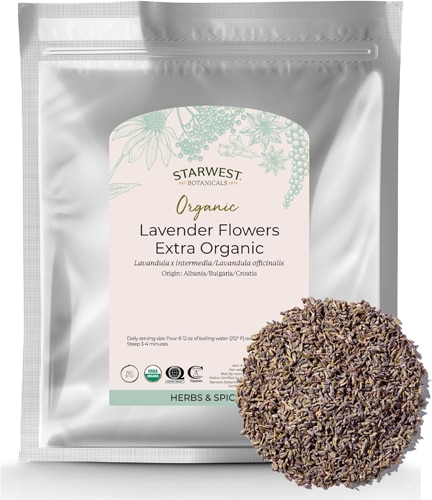 Starwest Botanicals Lavender Flowers Extra Organic