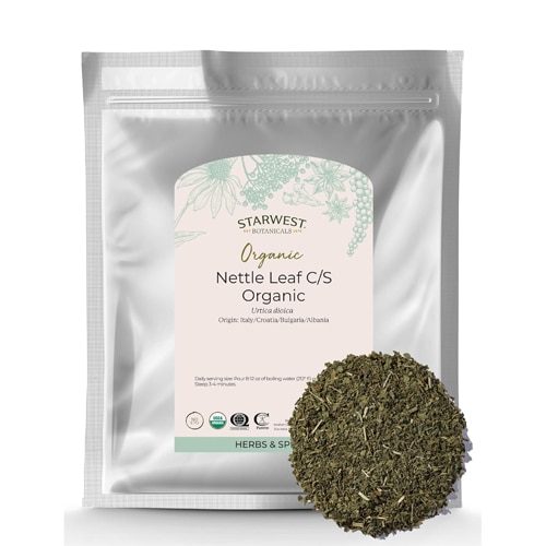 Starwest Botanicals Nettle Leaf Cut-Sifted Organic