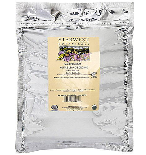 Starwest Botanicals Organic Nettle Leaf Cut and Sifted