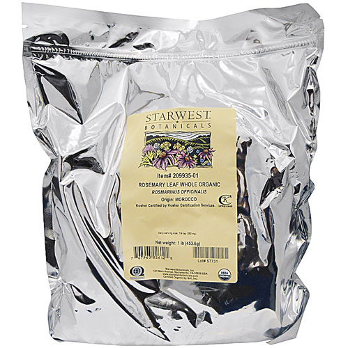 Starwest Botanicals Organic Rosemary Leaf Whole