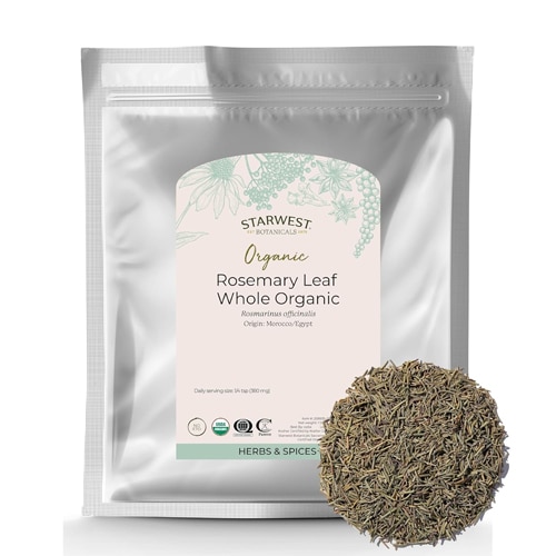 Starwest Botanicals Rosemary Leaf Whole Organic