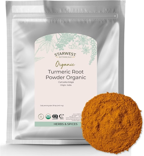 Starwest Botanicals Turmeric Root Powder Organic