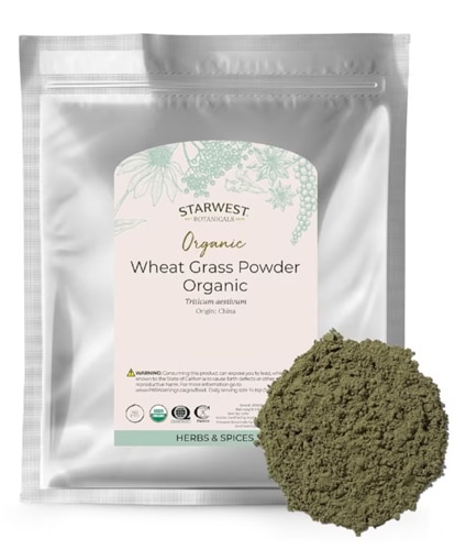 Starwest Botanicals Wheat Grass Powder Domestic Organic