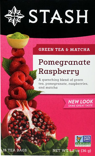 Stash Green Tea & Matcha Pomegranate Raspberry