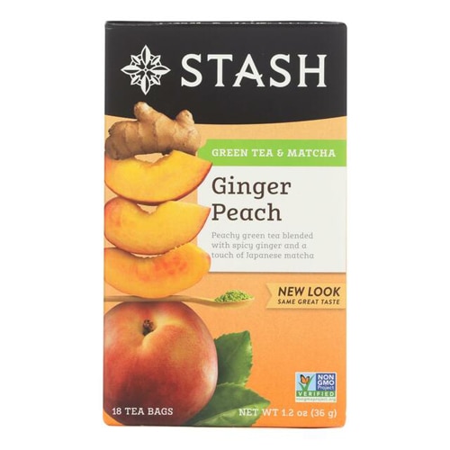 Stash Green Tea with Matcha Ginger Peach