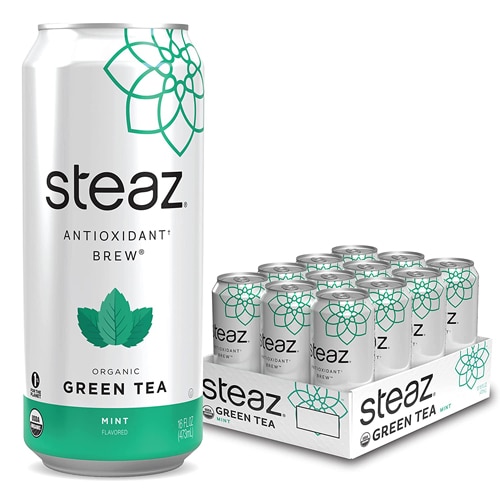 Steaz Green Tea Soda Iced Green Tea Mint