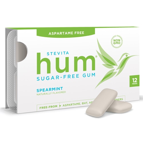 Stevita Naturals Hum Gum Sugar-Free Natural Spearmint