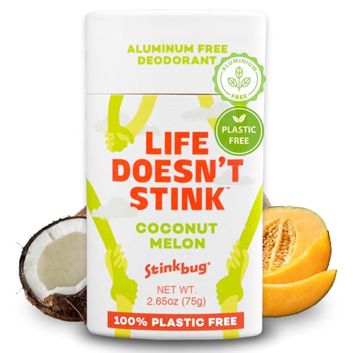 Stinkbug Naturals Aluminum Free Deodorant Plastic Free - Coconut Melon