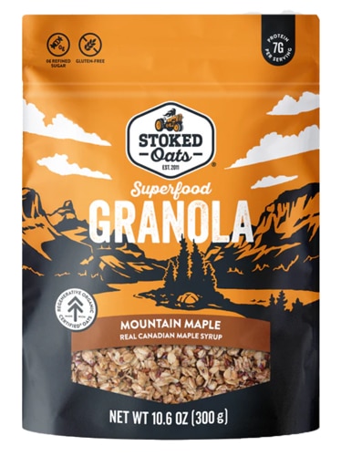 Stoked Oats Superfood Granola Mountain Maple