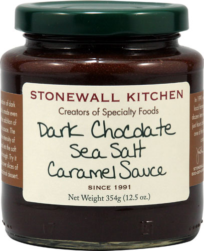 Stonewall Kitchen Dessert Sauce Dark Chocolate Sea Salt Caramel