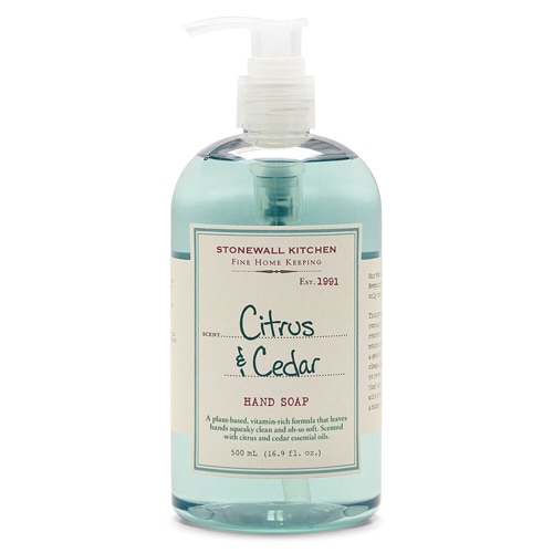 Stonewall Kitchen Hand Soap Summer Scent - Citrus & Cedar